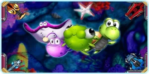 Cá bom, mực laser, cá may mắn là các tính năng đặc biệt trong game