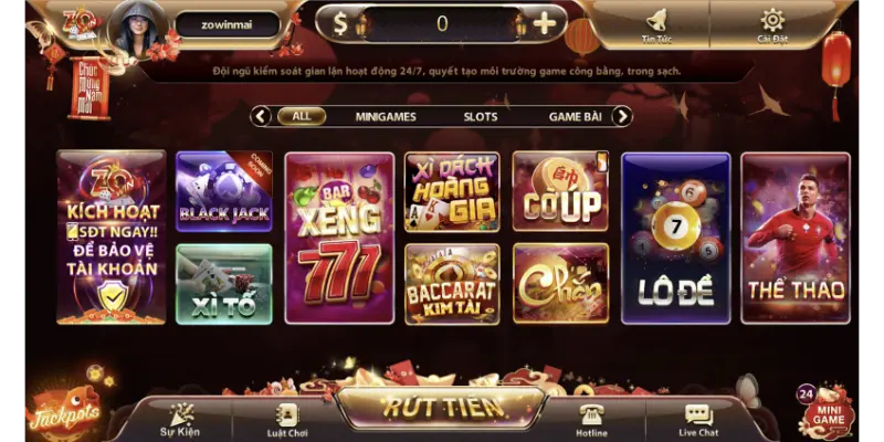 Giới thiệu tổng quan về game chơi xì dách hoàng gian Zowin