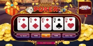 Mẹo chơi Mini poker zowin chắc thắng cho người mới